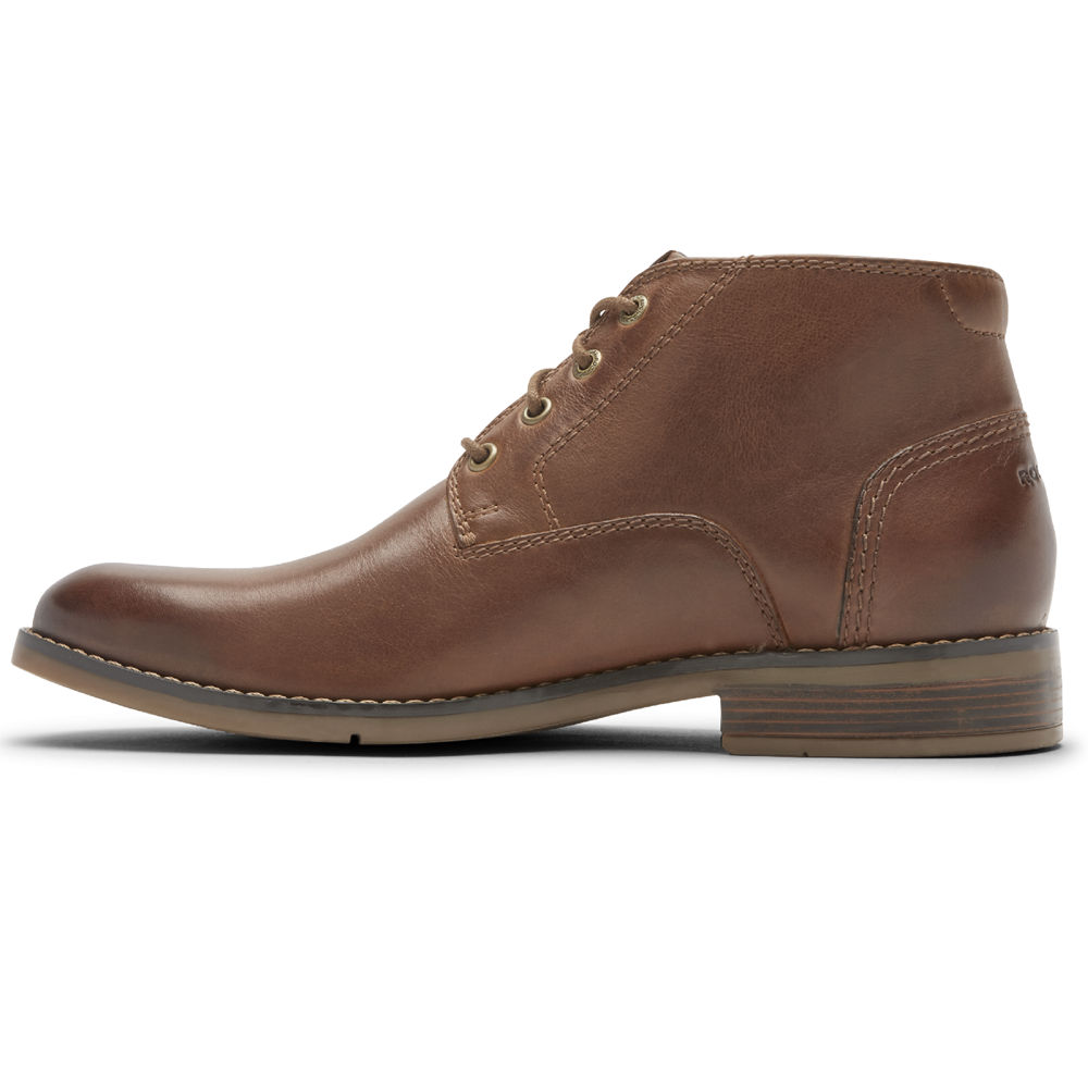 Botas Rockport Homem Marrom - Colden Chukka - 49368JSKG